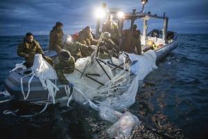 Navy launches Chinese surveillance balloon salvage operation