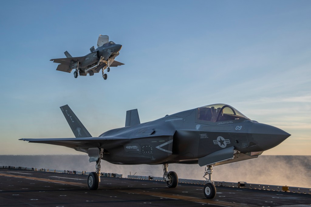 East Coast Marine F-35 squadron reaches initial operational status