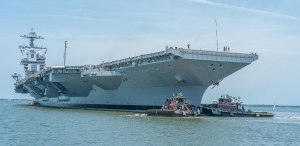 US Navy makes progress on aircraft carrier Ford’s bedeviled weapons elevators