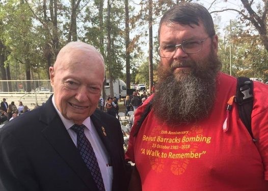 Marine vet marking Beirut attack anniversary with another 273-mile walk