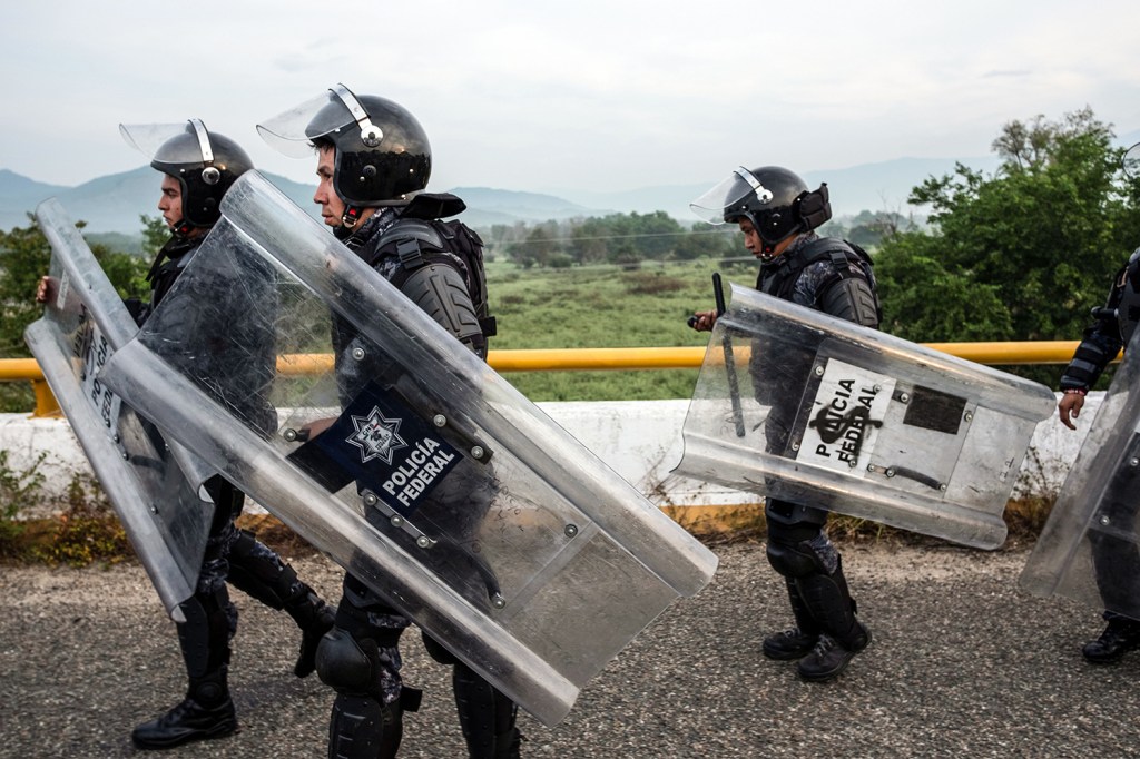 Jersey barriers headed to US-Mexico border, but rules on military’s role still not finalized