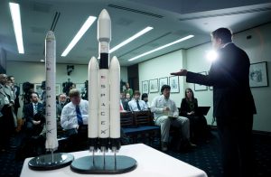 SpaceX chief says 1st launch of new rocket will be risky