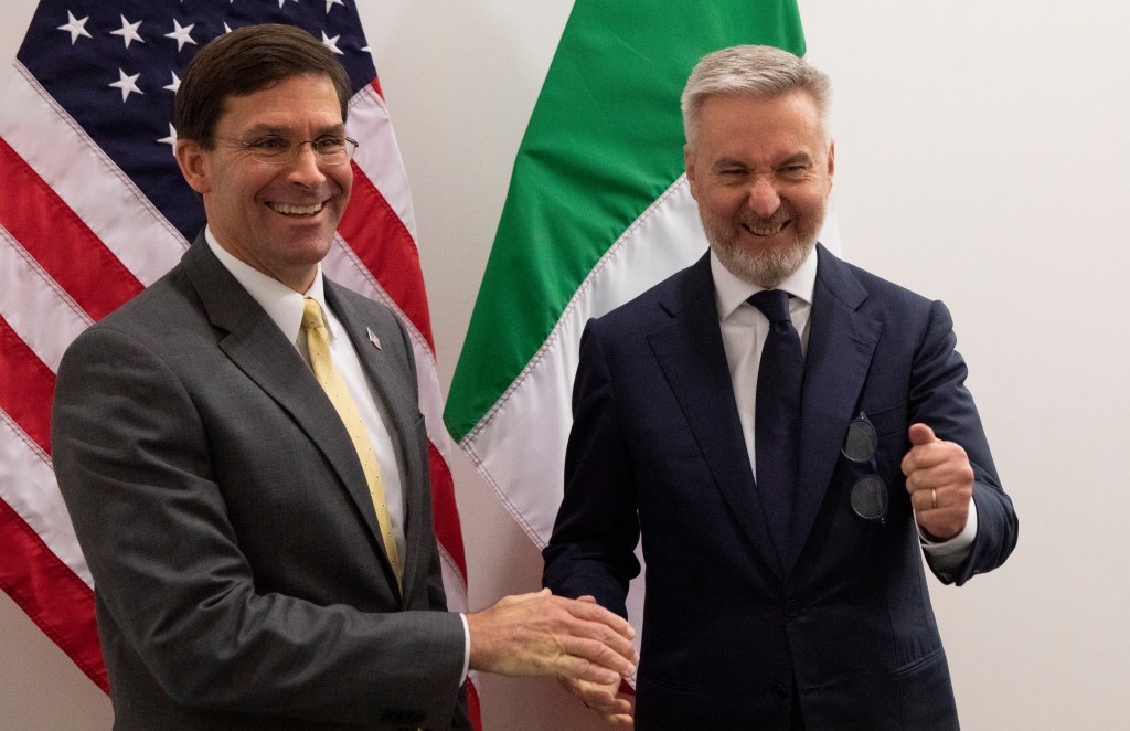 Italy defense minister commits to F-35 after calls to suspend program