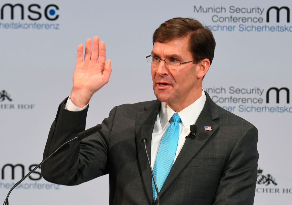 Esper to allies: Picking Huawei risks intel and security ties with the US