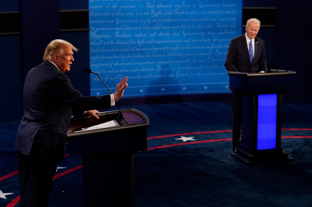 Trump, Biden trade barbs over North Korea’s nukes