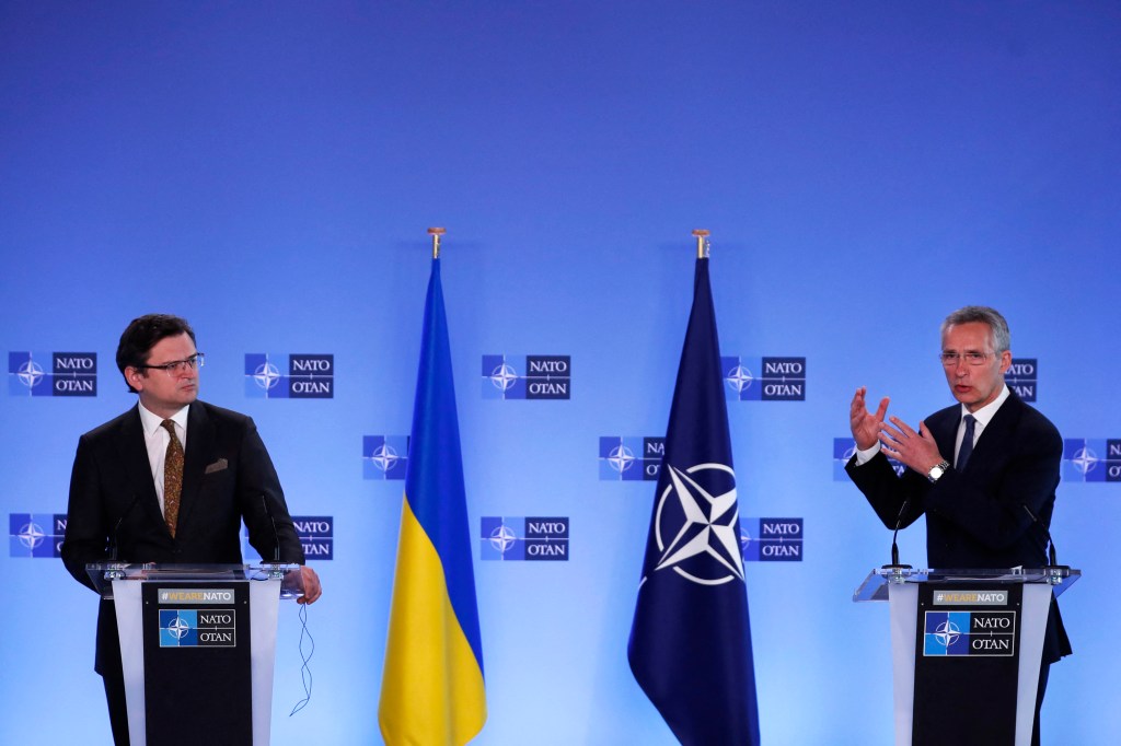 NATO chief signals support to Ukraine amid Russian troop buildup