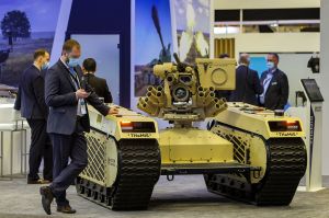 Estonian-made combat robots in Ukraine now come with Starlink