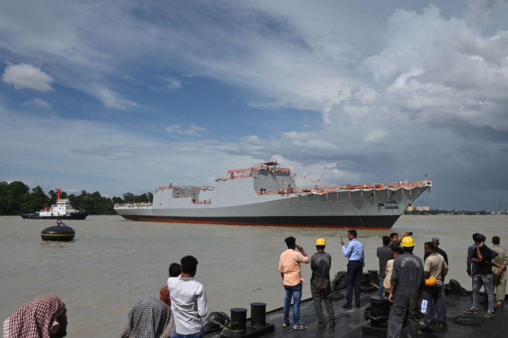 India’s three new naval ships boost maritime firepower
