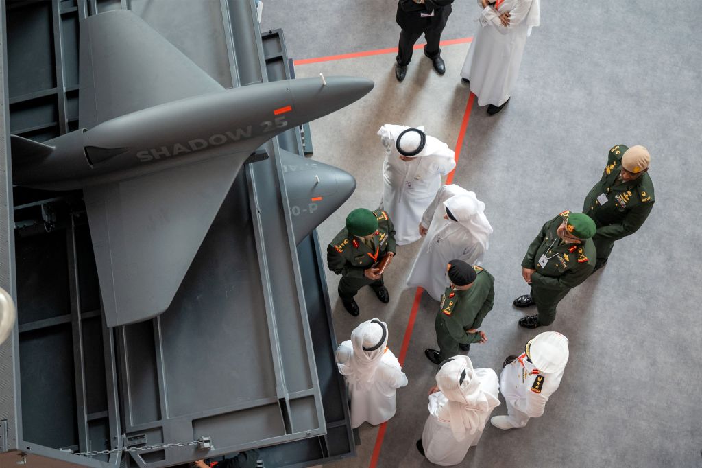 UAE’s Edge Group unveils logistics drone at IDEX weapons show