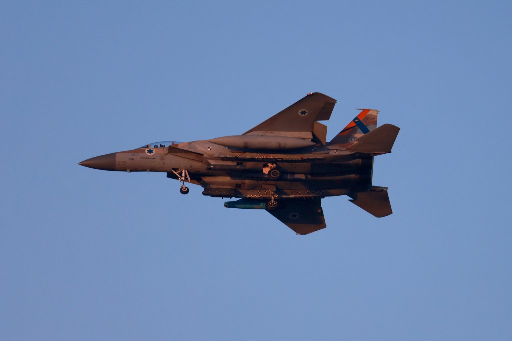 Congress OKs Israel F-15 sale as Biden takes heat on heavy bomb pause