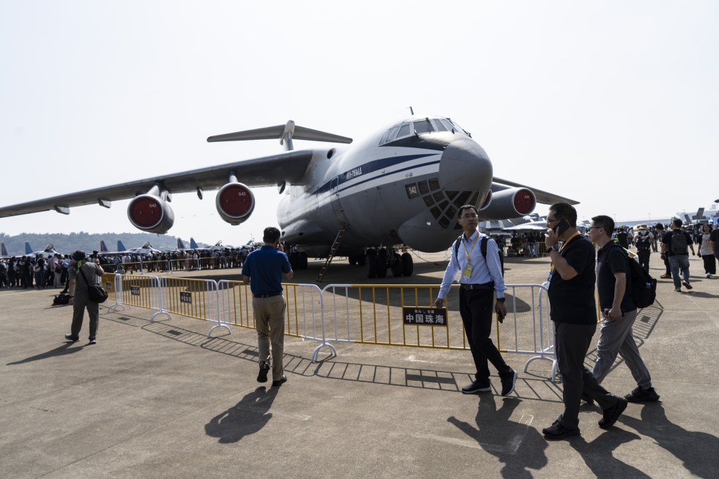Russian cargo plane arrives in Cuba, echoing frantic Caracas buildup