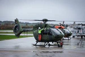 Leaning on civilian sales, Airbus pushes H145M helicopter in Poland