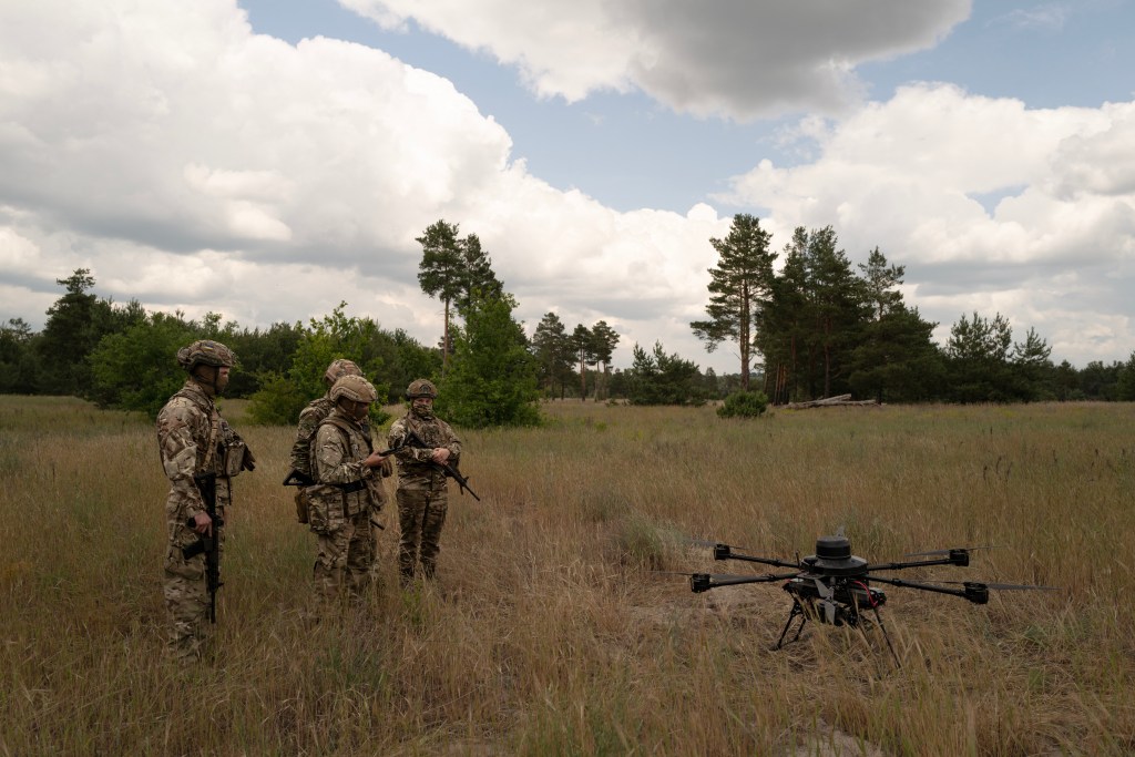 EU militaries game out Ukraine-inspired resupply tactics via drones