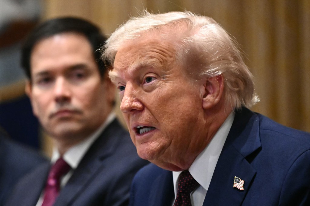 US strikes drug-carrying vessel that departed Venezuela, Trump says