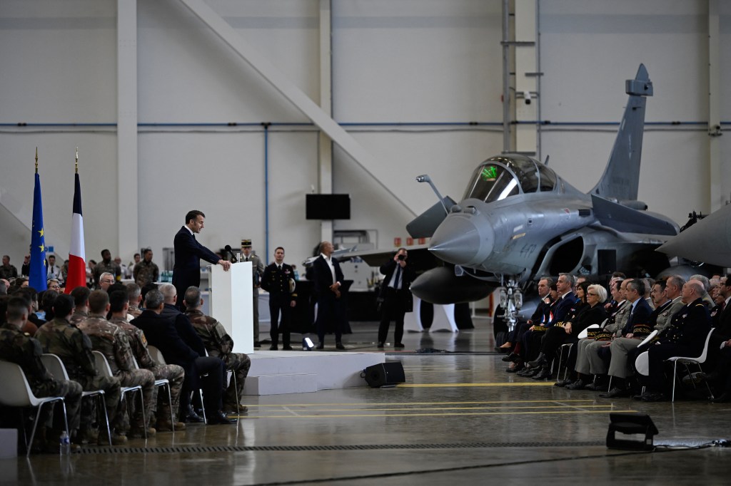 Macron puts local defense firms on notice France may buy European