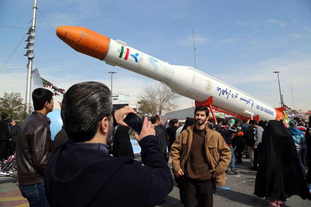 Iran reportedly launches satellite-carrying rocket into space