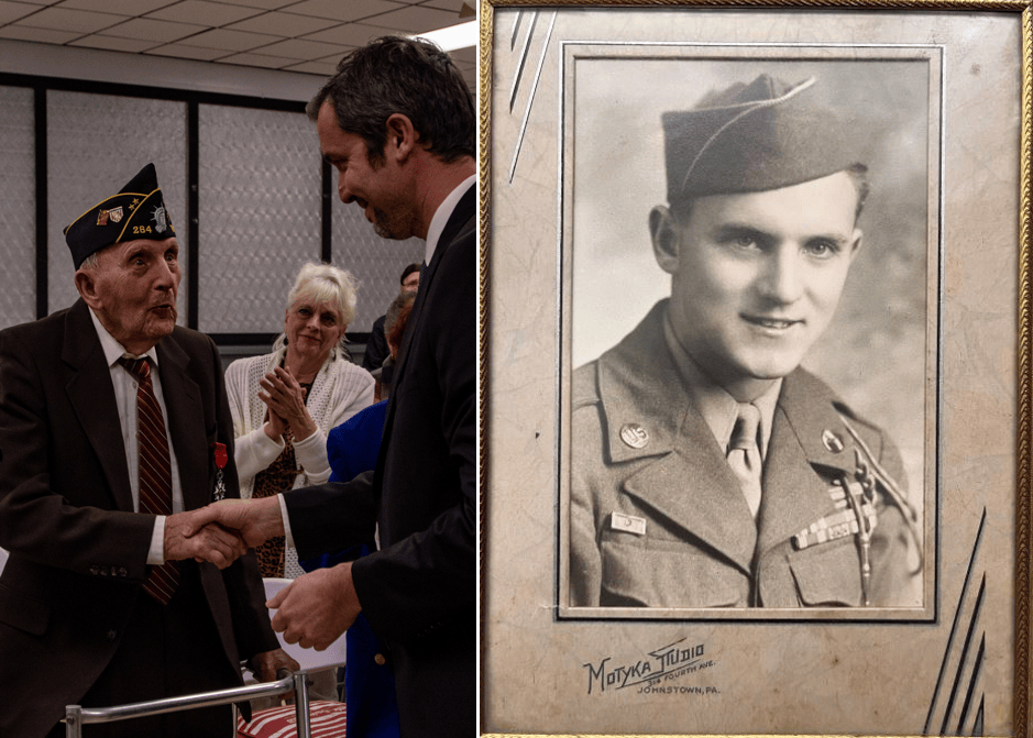 Army Silver Star recipient from WWII receives French Legion of Honor