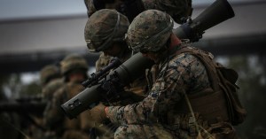 The days of worrying about rocket launcher backblast soon may be at an end