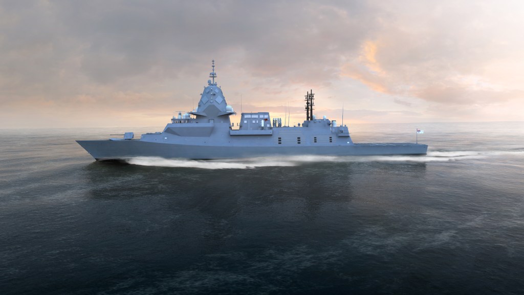 BAE cuts steel on first anti-submarine frigate for Australia
