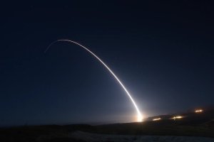 Watch a test launch of a Minuteman 3 ICBM