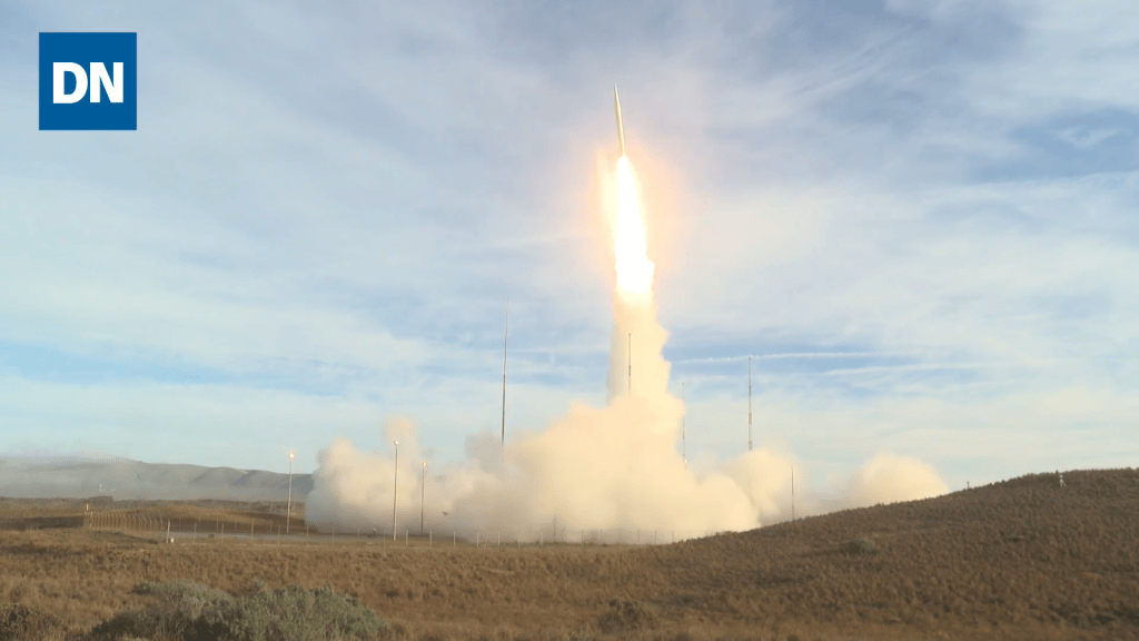 Watch the Pentagon test a previously banned ballistic missile