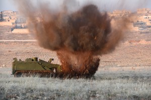 Russia orders a dozen new demining robots