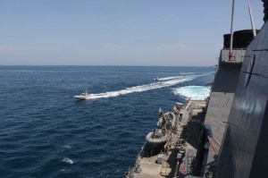Trump tweets that he’s instructed the Navy to ‘destroy’ any Iranian gunboats that harass US warships