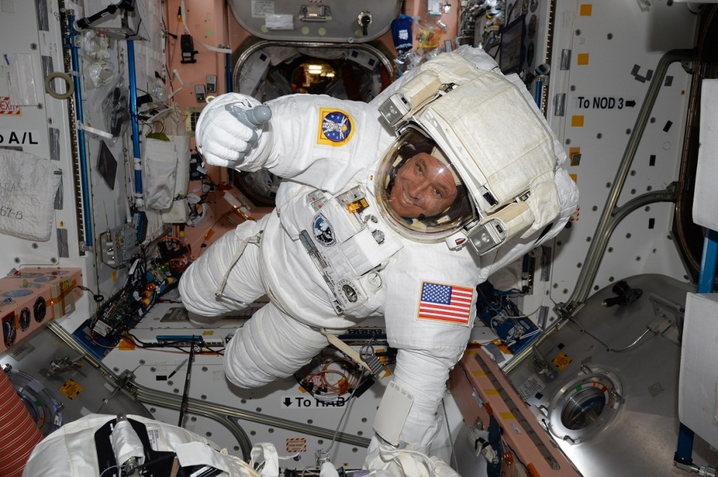 Air Force astronaut: When spacewalking, ‘that first step is a doozy’
