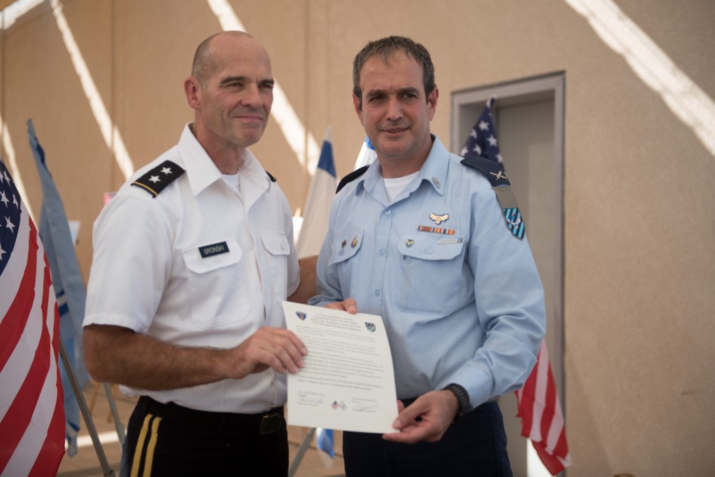 US breaks ground for new permanent base in Israel