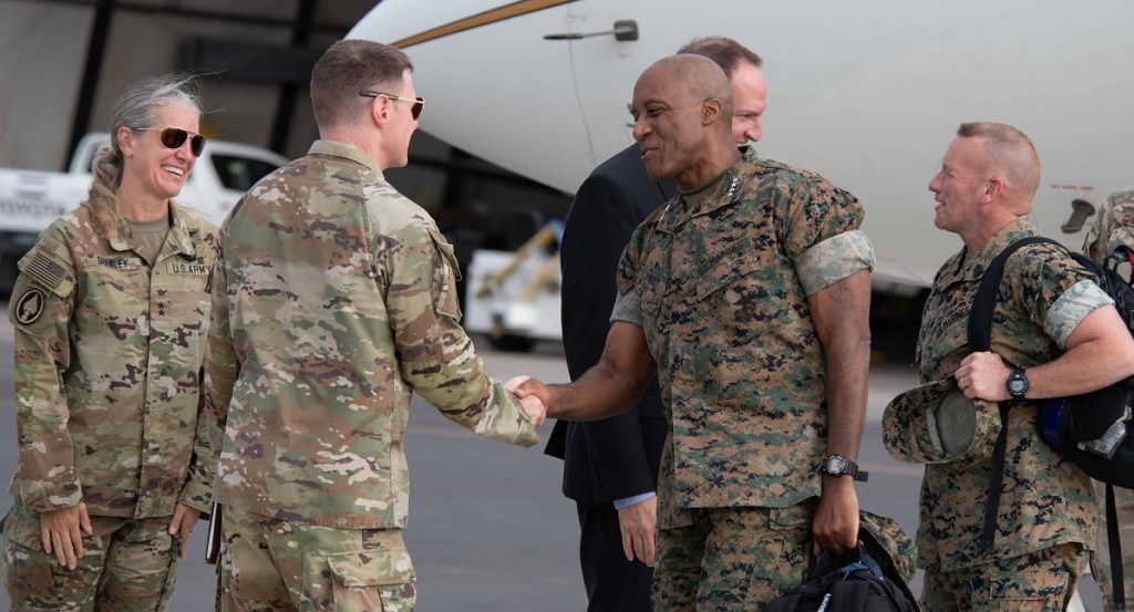 1st Black Marine 4-star takes trip to Africa as new AFRICOM leader