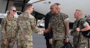 1st Black Marine 4-star takes trip to Africa as new AFRICOM leader
