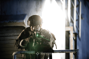 This is the laser that Marines have chosen to dazzle, hail and warn