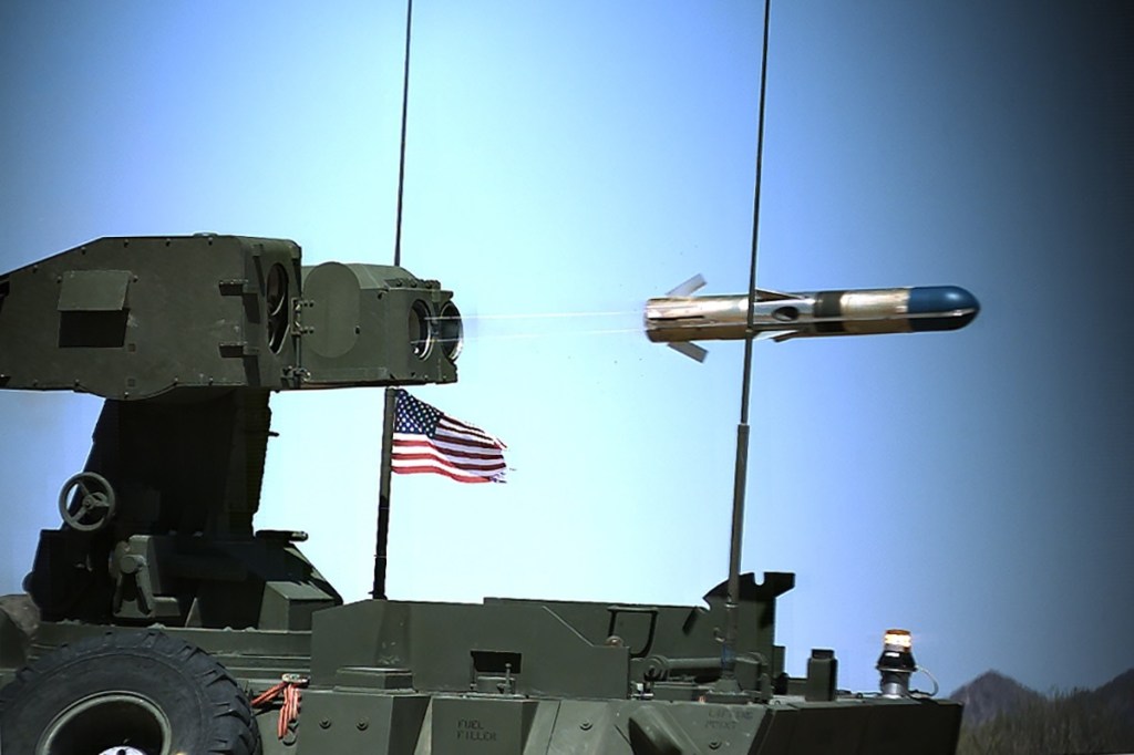 The Corps wants to boost the LAV’s firepower with precision missiles or swarming kamikaze drones