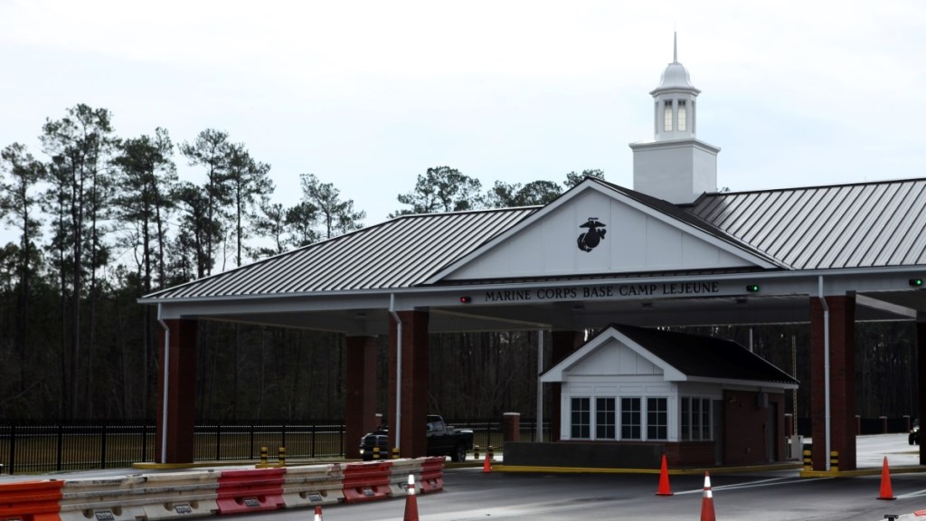 Marine arrested for firing weapon in altercation on North Carolina base