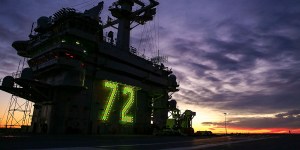 Three carriers, two destroyers and a gator to shift homeports