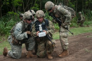 Casualty evacuations by drone, robotic mules tested by Army battle lab