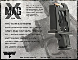 This Mag-X from Matador Arms can turn your AR into a PCC for cheap