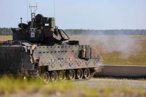 First unit gets modernized Bradley Fighting Vehicle