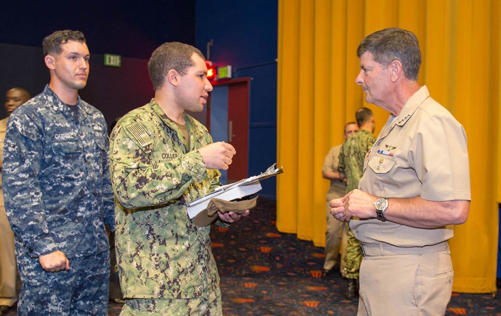 Navy leaders to junior enlisted:  Sound off!