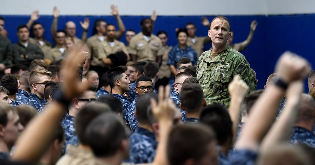 Navy’s top enlisted leader takes leave amid investigation