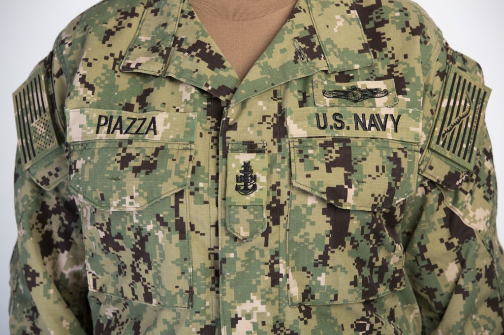 Uncomfortable gazes: Why some sailors are unhappy with the design of the new woodland cammies