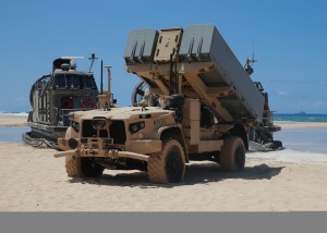 Marine Corps missile truck first to be produced with off-road autonomy