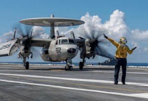 Bush sailor killed in flight deck mishap
