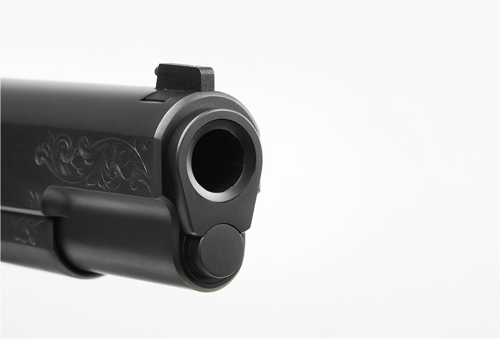 The Nighthawk Customs VIP Black is a 1911 with style