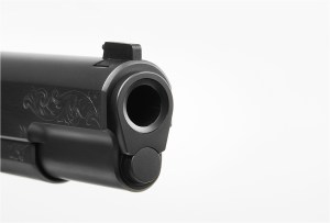 The Nighthawk Customs VIP Black is a 1911 with style