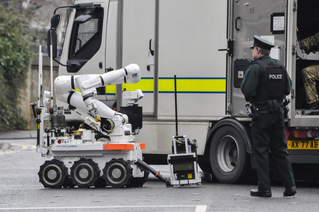 Northrop Grumman wins British EOD robot support contract