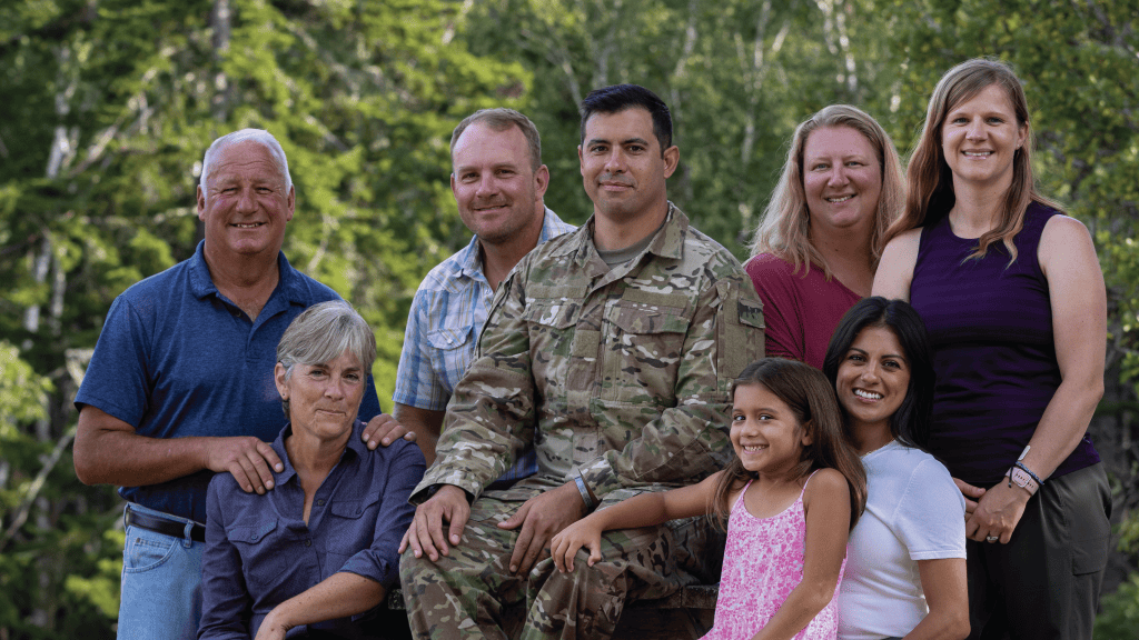 Air Force Family Support Brother Wounded in Afghanistan