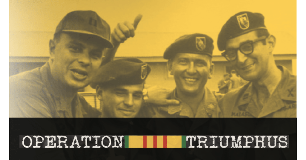 Operation Triumphus crowdsources personal stories of the Vietnam War. Share yours now