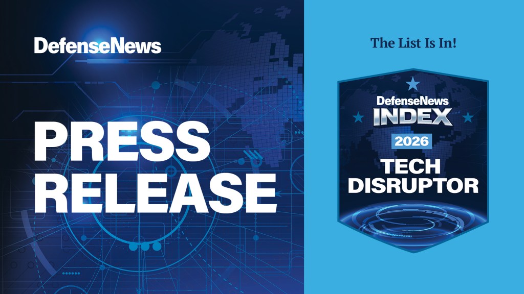 Defense News Unveils Inaugural 2026 Tech Disruptors List