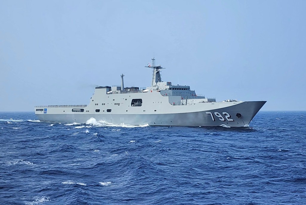 Thailand receives Chinese-made amphibious ship
